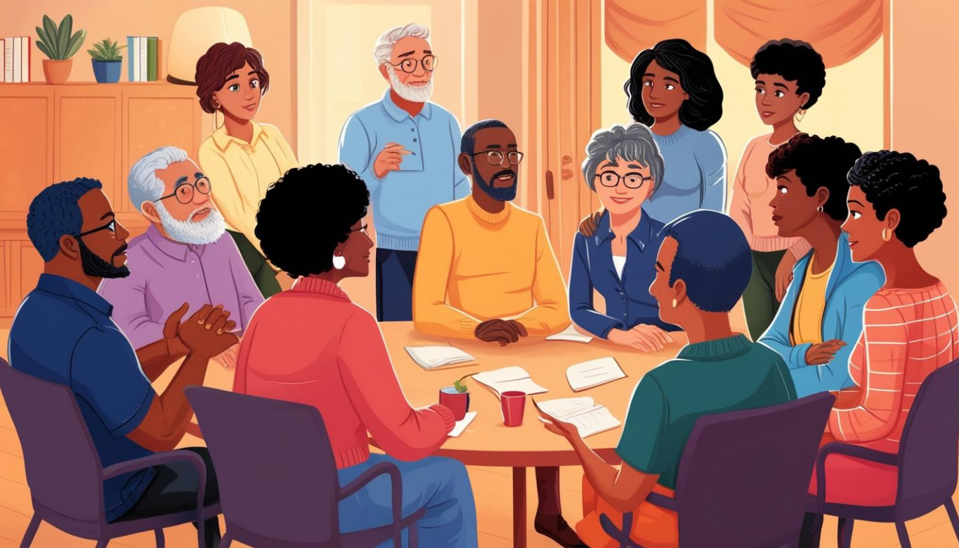 Groupes de soutien pour alcooliques anonymes